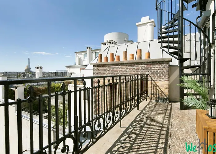 아파트 Wehost - Studio With Eiffel Tower View In Heart Of 7E Arrondissement 파리